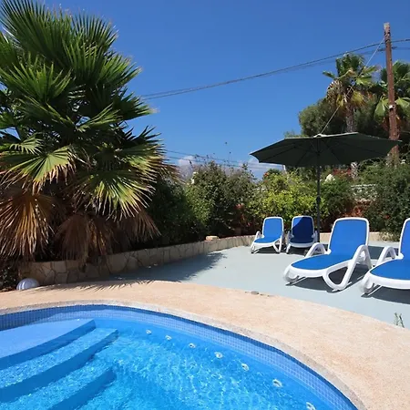 With 2 Bedrooms In Calpe, With Wonderful Sea View, Private Pool Villa Calp