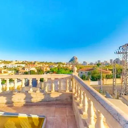 Villa With 2 Bedrooms In Calpe, With Wonderful Sea View, Private Pool Calp